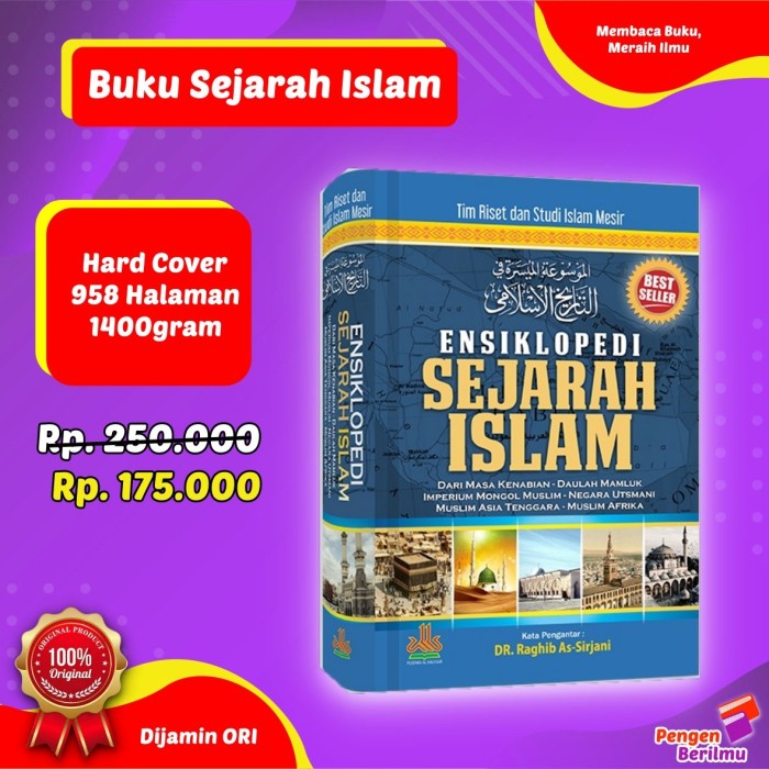 

FLASH SALE!!! ENSIKLOPEDI SEJARAH ISLAM TERBARU