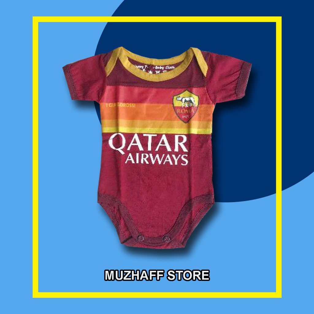 jumper bayi jumpswit bayi bumper bola bayi jumper bola AS ROMA new