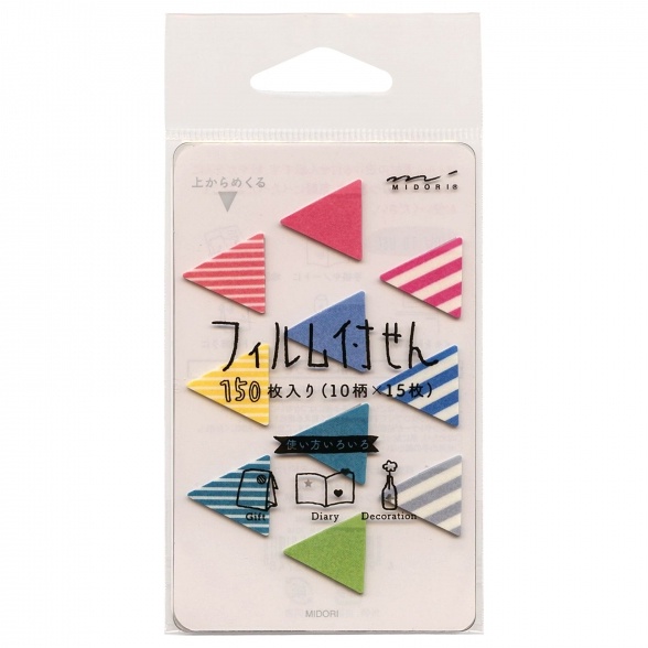 

Midori Sticky Note Film - Mini Triangle