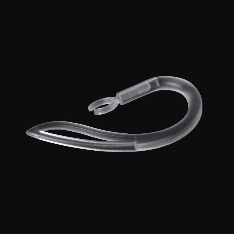 btsg 10mm Bluetooth Earphones Transparent Soft Silicone Ear Hook Loop Clip Headset