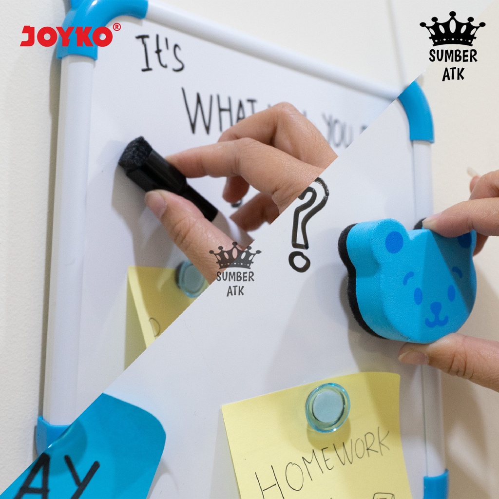 

Papan Tulis Putih Set Whiteboard Set Joyko WBS-160CO
