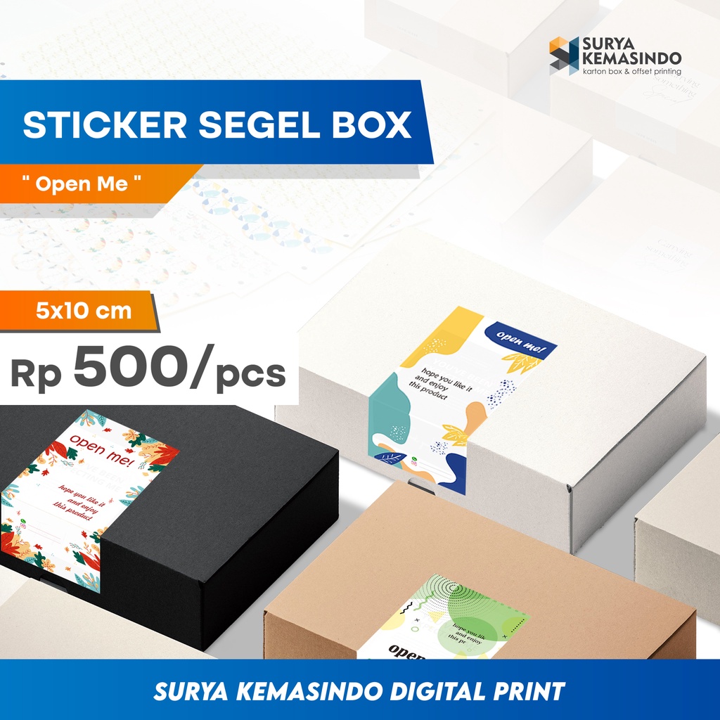 

Stiker/Sticker Segel Kotak Box (5x10 cm) Stickercutting/Cuttingsticker/Label/Labelnama/LabelHijab/LabelBaju