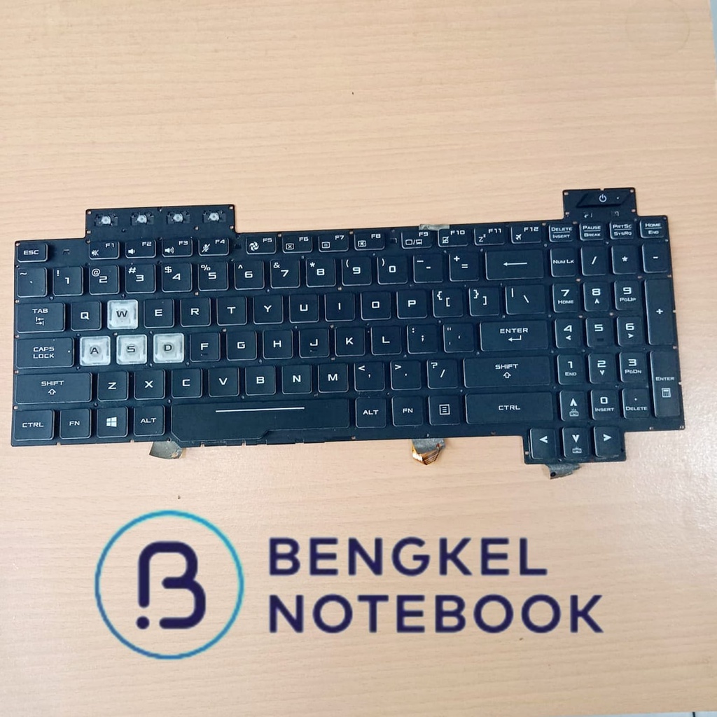 Keyboard ASUS TUF Gaming FX505 FX505DD FX505DT FX505U FX505DY FX505GD FX80 FX80GE FZ80G ZX80G FX504 GL703 FX505 FX86S/F Black RGB Backlight