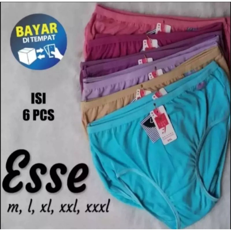 6pcs celana dalam wanita/dalaman wanita/celana dalam wanita soft