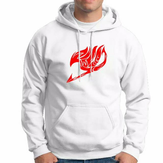 JAKET HOODIE JUMPER ANIME FAIRY TAIL LOGO