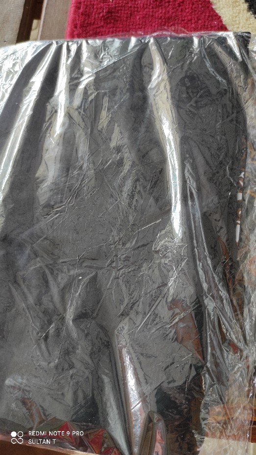 Batik Solo Modern Tumpal Hitam Set Sarung Dan Baju Koko(full Furing)