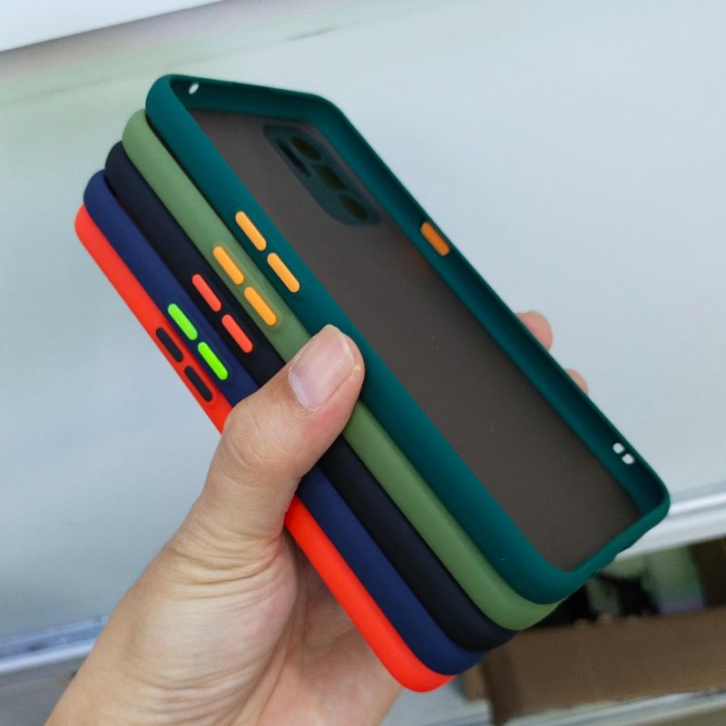 Oppo Reno 6 4G case fuze dove doff matte colour warna