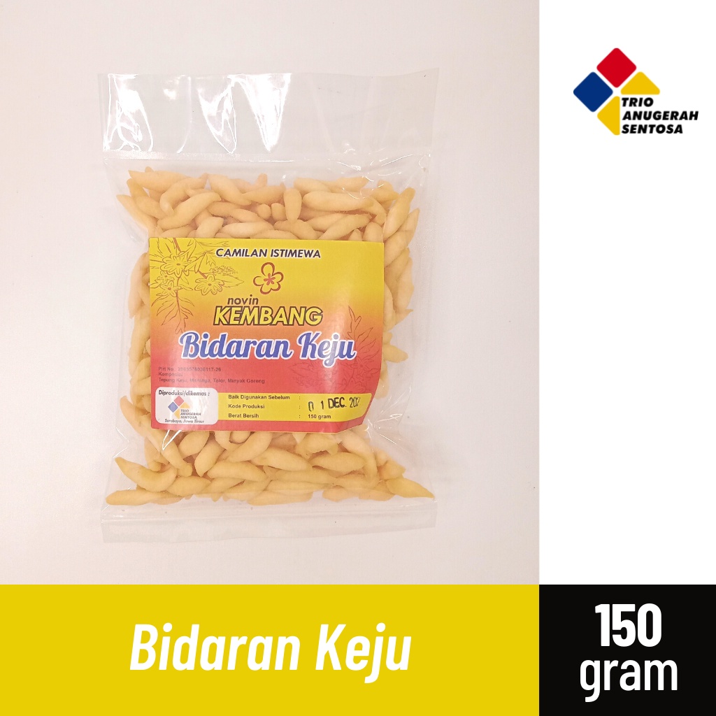 

Snack Bidaran / Widaran / Telur Gabus Keju 150gr - Camilan merk Novin Kembang