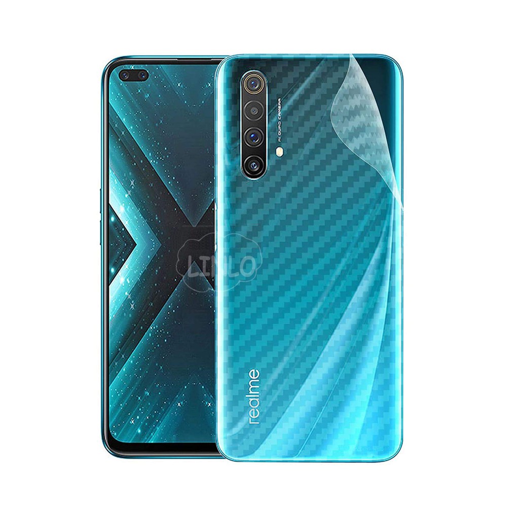 Back Skin Carbon Realme X3 Superzoom - Skin Carbon Realme X3 Superzoom - SC