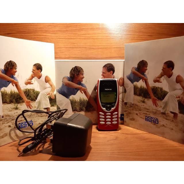 HP Nokia Jadul 8210 Fullset Original Imut Mulus Normal Not 3310 or 3315 or 5310 or 8250 or 8310