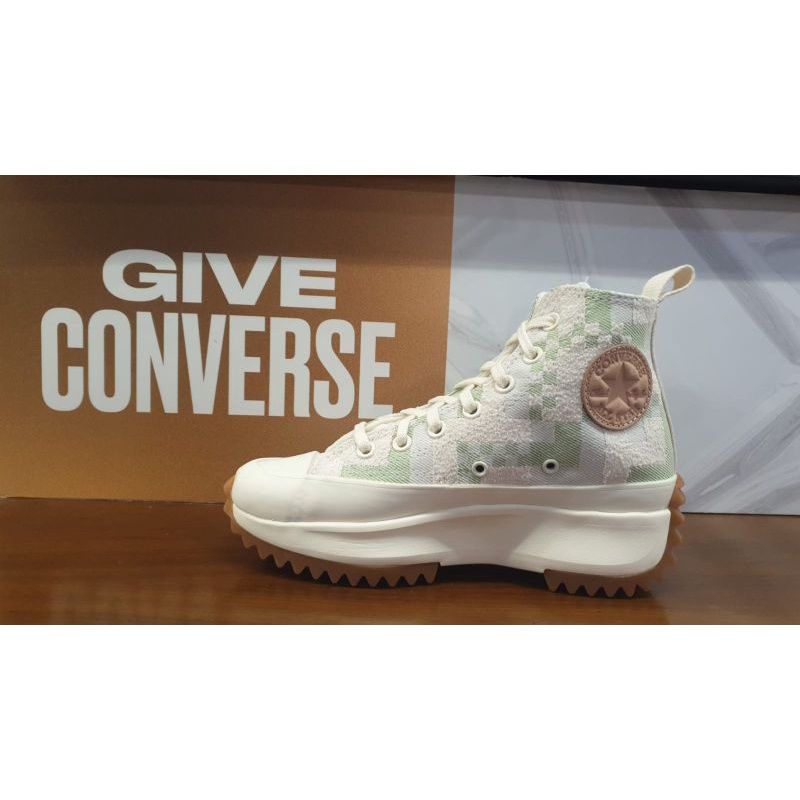 Converse Run Star Hike Egret Virtual Matcha