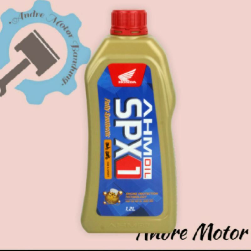 Oli Mesin SPX1 1,2 Liter SAE 10W-30 SLMA Original AHM Bebek & Sport