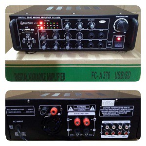 AMPLI 25 W X 2 FIRSTCLASS FC A376 DIGITAL KARAUKE AMPLIFIER