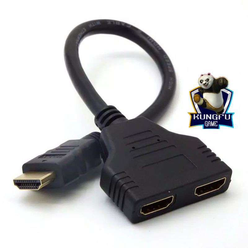 HDMI TO 2 HDMI splinter cable kabel