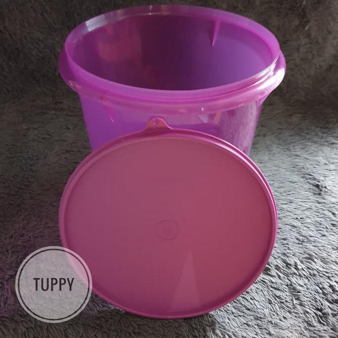 PROMO GIANT CANISTER (1) SATUAN PURPLE UNGU TOPLES KERUPUK TUPPERWARE