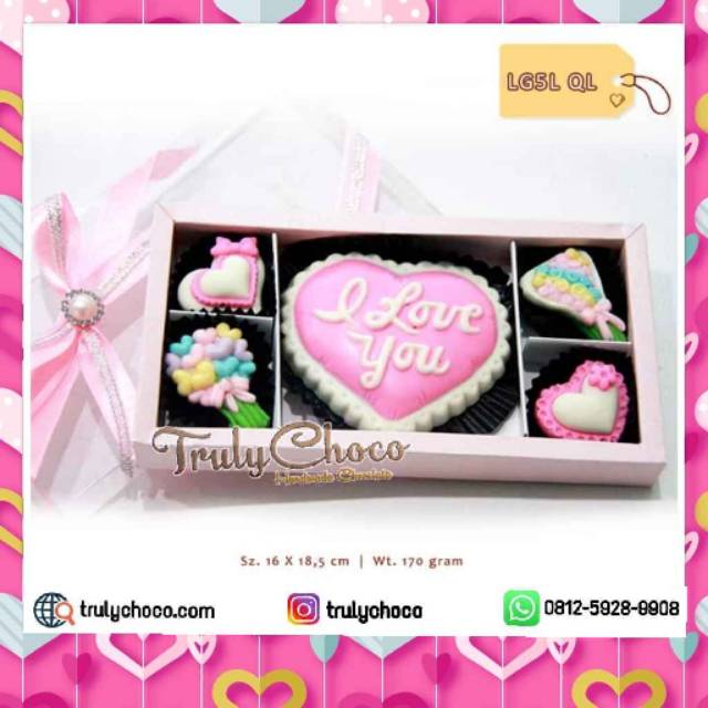 

Hadiah coklat trulychoco love edition 2020 LG5L