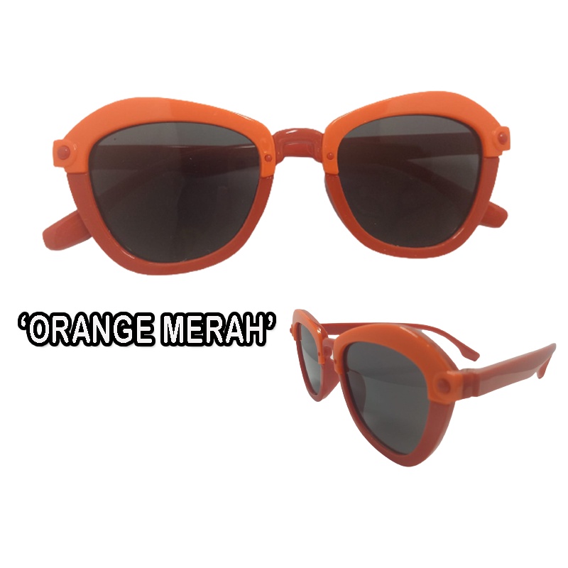 Kaca mata Hitam Anak Laki laki / Perempuan Kacamata Fashion Anak Sunglasses Kacamata Anak anak Lucu