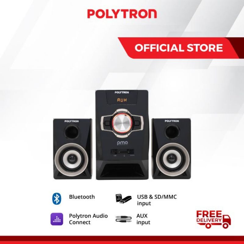 POLYTRON Multimedia Speaker PMA 9321 /B | Speaker Polytron Pma 9321 New Radio