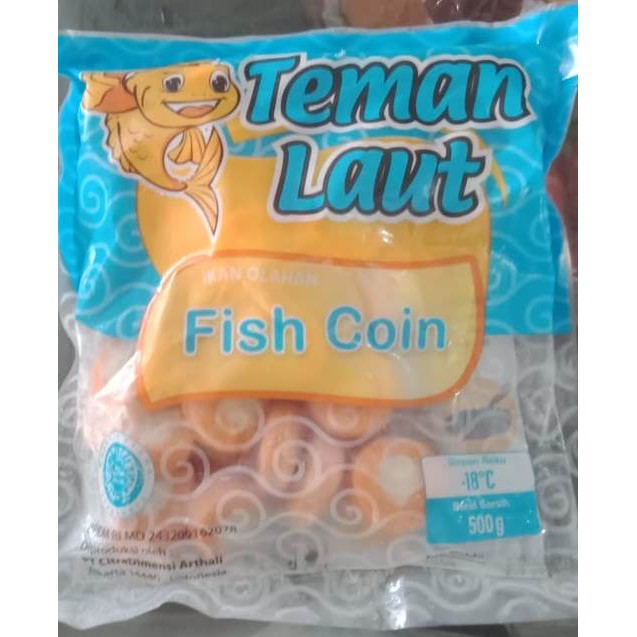 

TEMAN LAUT FISH COIN 500 GR / FISH KOIN