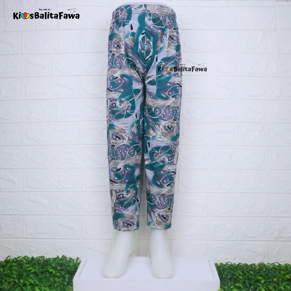 Legging Calvina uk 12 -15 Thn / Leging Panjang Remaja Tanggung ABG Perempuan Cewek  Spandek Motif