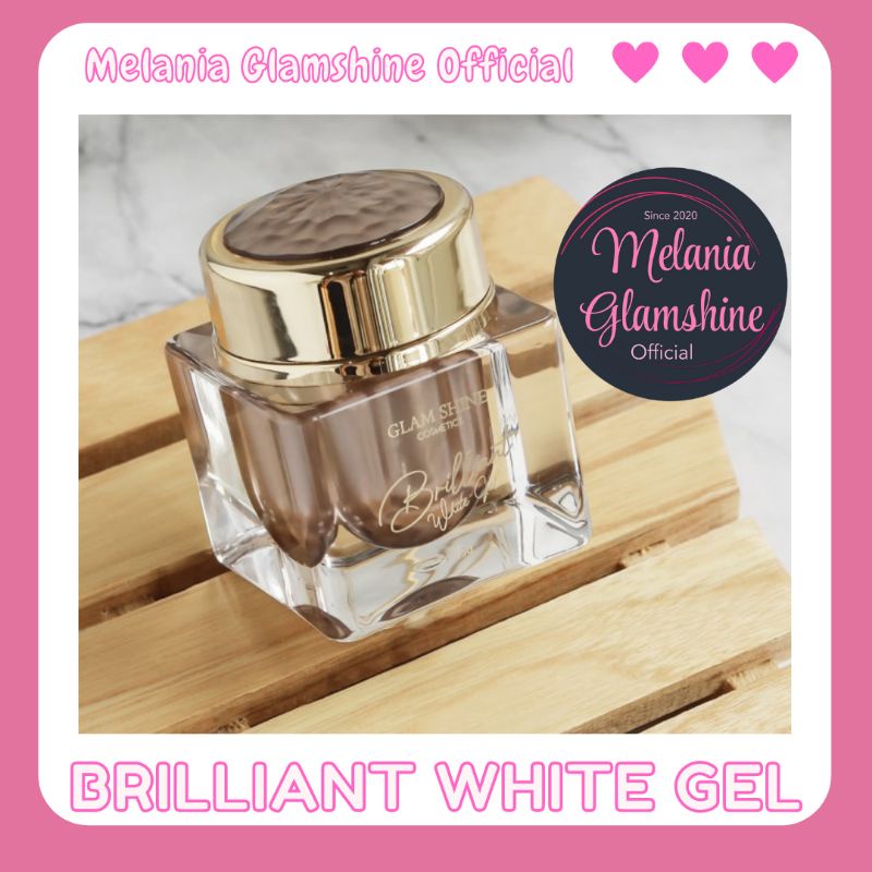 Brilliant White Gel Melania Glamshine glamshineofficial