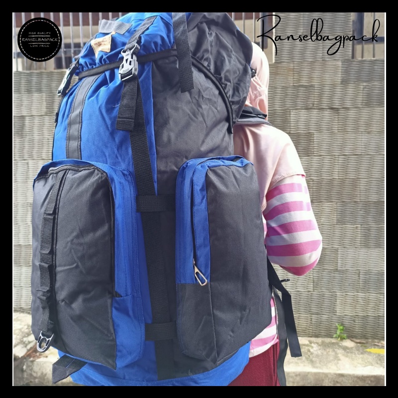 Tas Ransel Backpack Travel Punggung Carrier Hiking Gunung Kapasitas Besar Pria Wanita