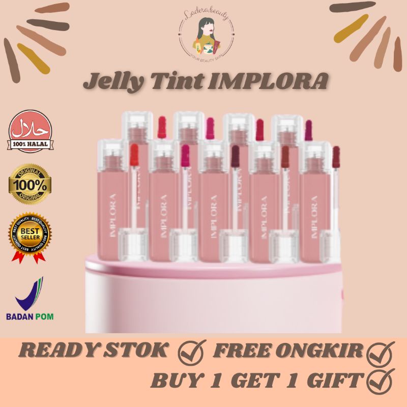 Jual (READY STOK) IMPLORA JELLY TINT | JELLY IMPLORA TINT | LIPTINT ...