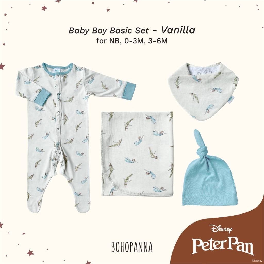 BOHOPANNA x Disney Peterpan Baby Boy Basic Set