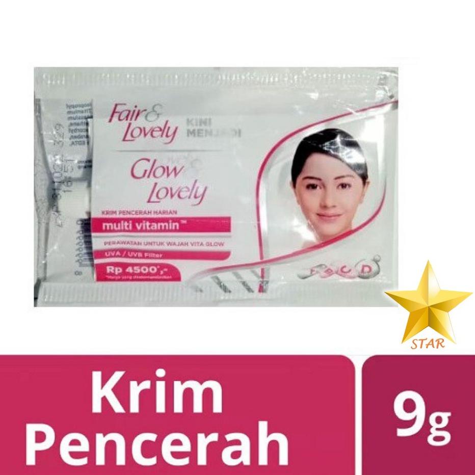 ✤ ORIGINAL Fair And Lovely / Glow And Lovely Cream Pencerah 25 Gr / 50 Gr / Sachet ❋