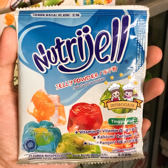 

NUTRIJELL PLAIN 15 GR