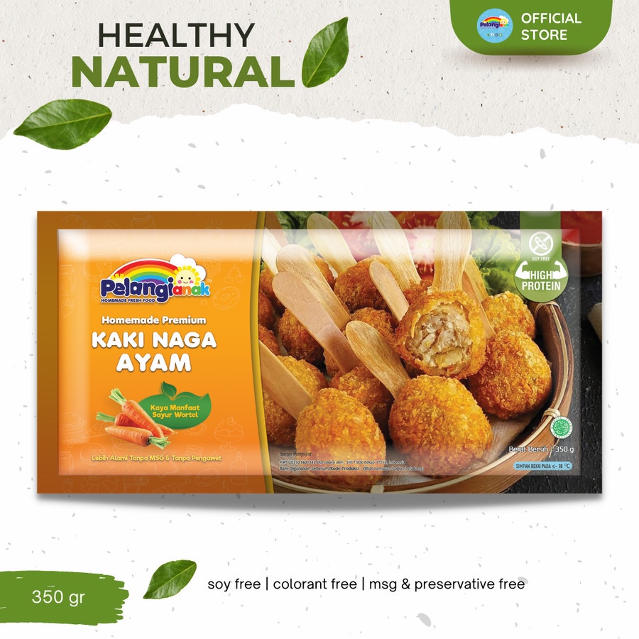 

Pelangi kaki naga ayam plus wortel non msg non pengawet 350 gram