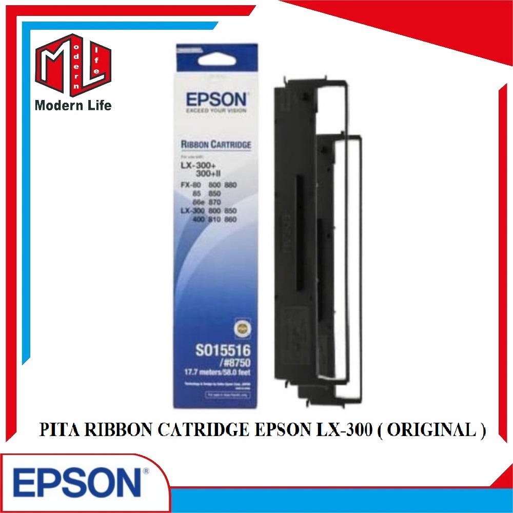 EPSON LX-300 REFILL PITA EPSON RIBBON CARTRIDGE LX300 ( ORIGINAL )