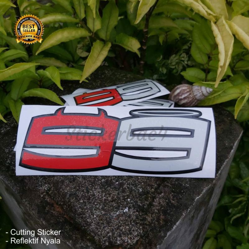 stiker motor helm jorge lorenzo stiker  99 sticker cutting stiker moto gp