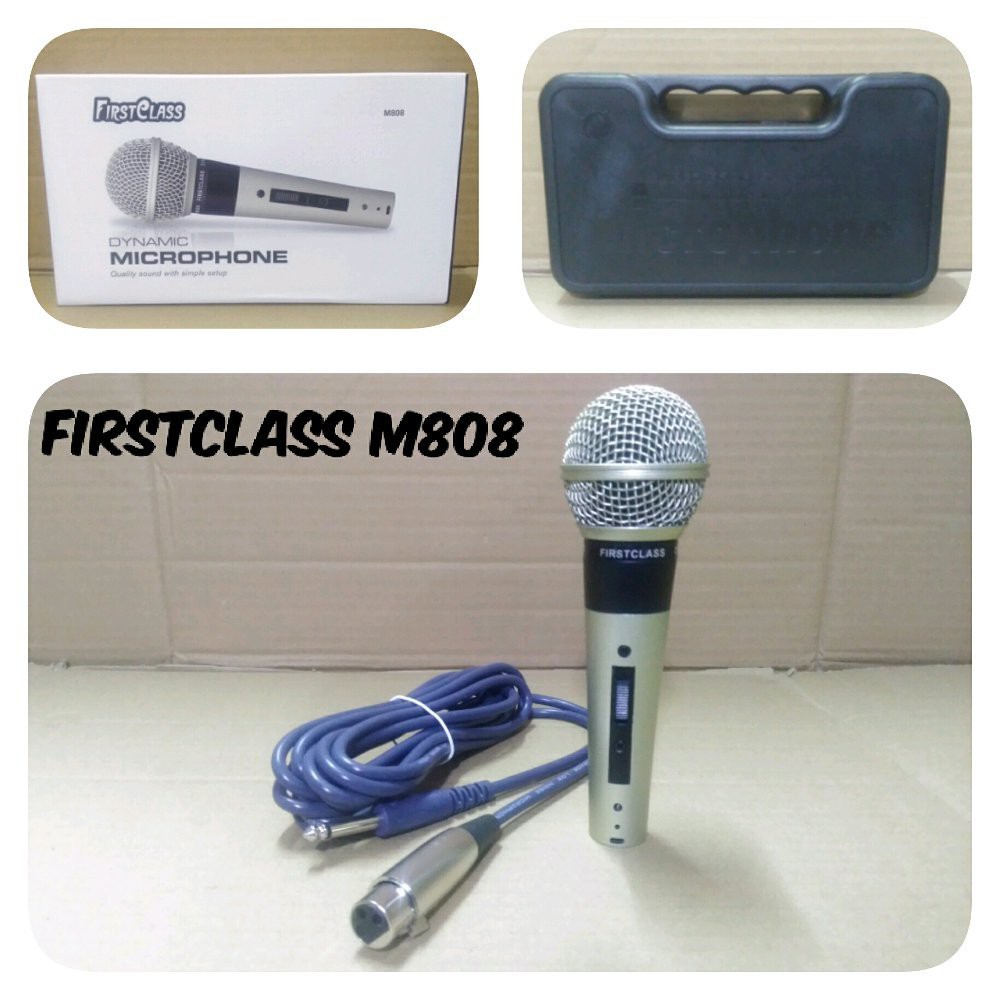 MIC KABEL FIRSTCLASS M808 DYNAMIC MICROPHONE HANDLE