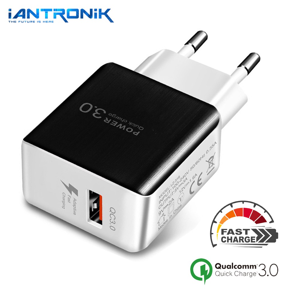 ULTRON QC3.0 USB Adapter Charger - Adaptive Fast Charging 3A