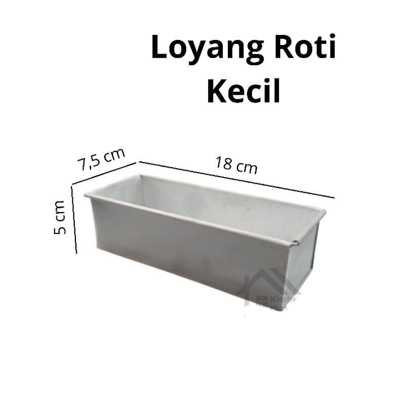 Loyang roti tawar 3 pcs /Loyang roti/Loyang roti sobek/loyang roti tawar sobek 3 set