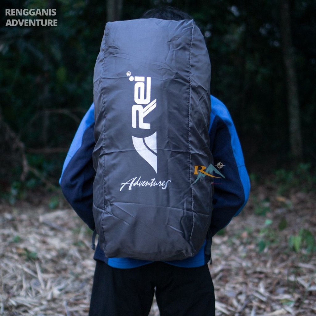 Tas Gunung AREI Ramelu 65 Liter Tas Ransel Carrier Hiking Free Coverbag