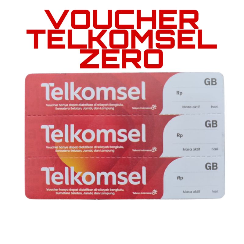 VOUCHER KOSONG TELKOMSEL SUMBAGSEL EXP September 2025