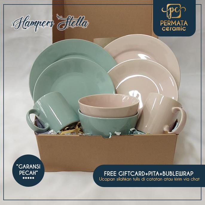 

Stella Hampers Keramik Set Gift Wedding/Brithday/Valentine/Lebaran .