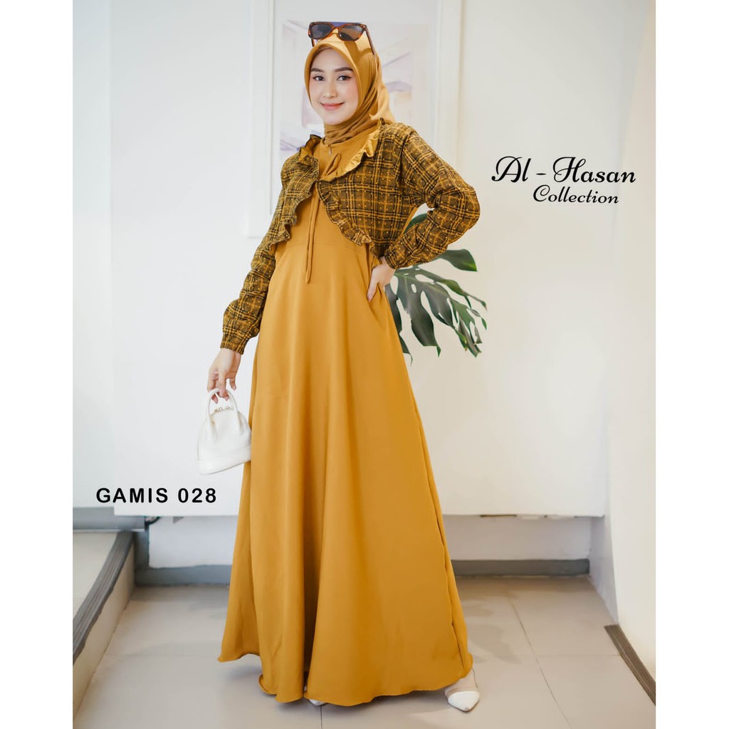 AZIZAH DRESS / GAMIS ORI AL-HASAN / GAMIS PRODUK ORIGINAL