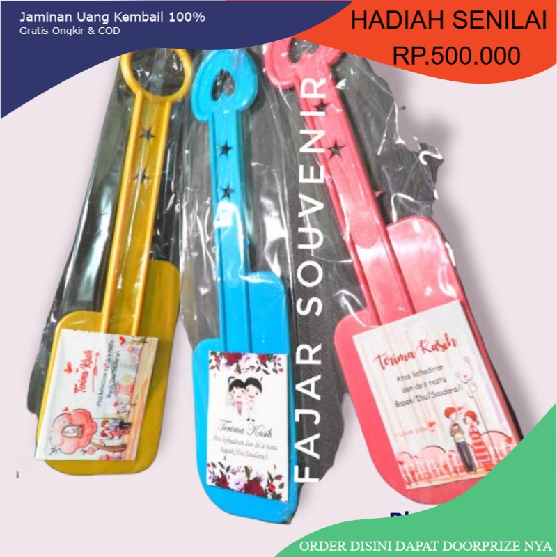 MURAH SOUVENIR PERNIKAHAN SODET KEMAS PLASTIK SOUVENIR PERNIKAHAN UNIK SOUVENIR SPATULA SOUVENIR LUC