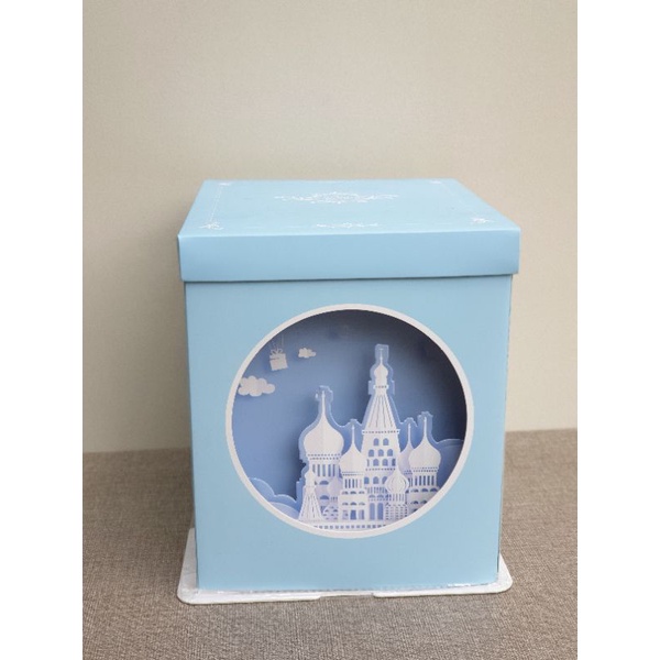 

Taj Cake Box / Kotak Cake Masjid Kubah / Dus Kue Tart Lebaran 25x25 / Box Kue Ulang Tahun Ramadhan