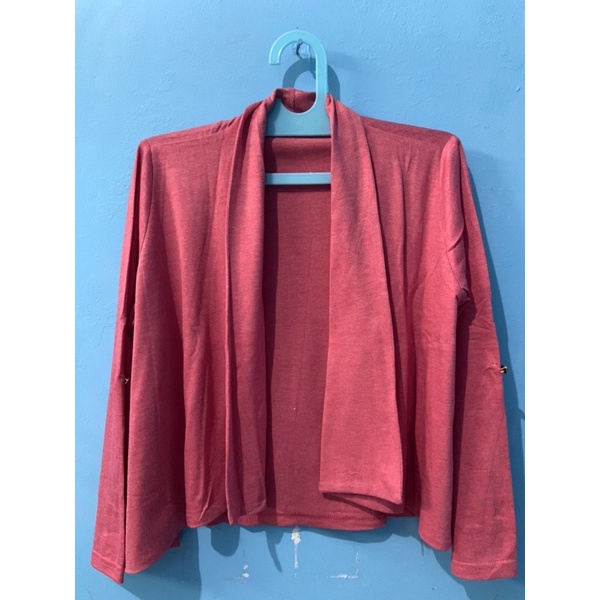 PRELOVED Cardigan Wanita Pink