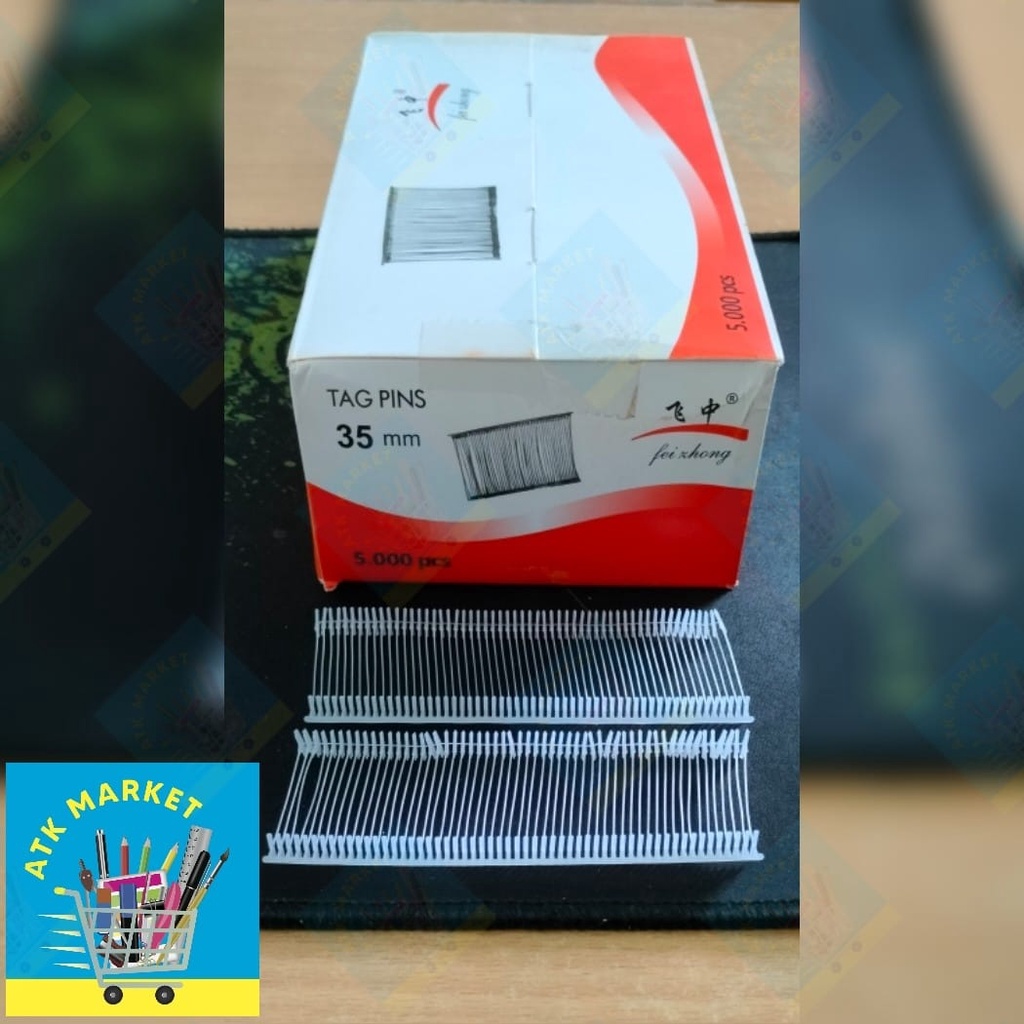 

Tag Pin 35mm & 25mm / Isi Tembakan Label Baju / Isi Tag Gun / Refill tag gun