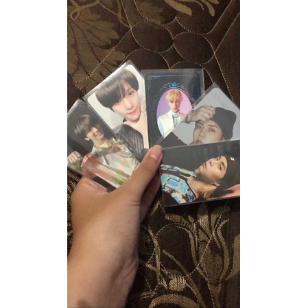 photocard pc nct hendery yearbook yb taeil yearbook yb yangyang kihno kickback johnny hologram holo 