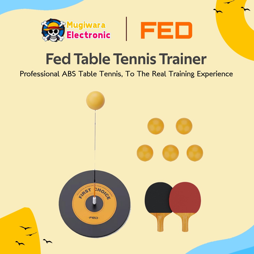 FED Table Tennis Trainer Home Fitness Pingpong Family