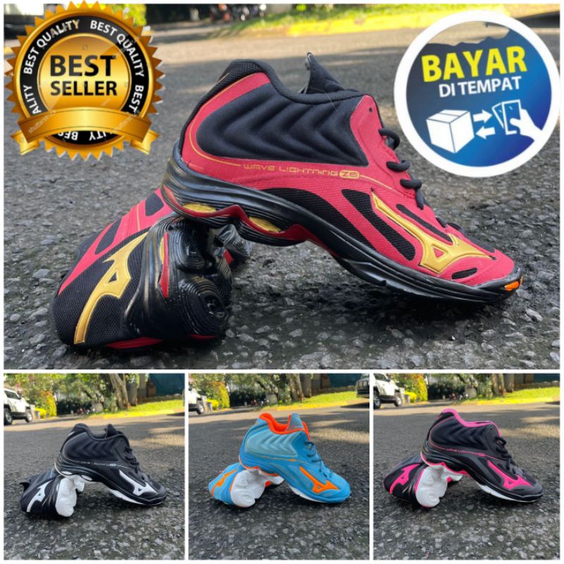 SEPATU VOLI MIZUNO WLZ 6 - SEPATU VOLI WLZ 6 MID - SEPATU MIZUNO WLZ 6 - SEPATU MIZUNO WLZ 6 MURAH -
