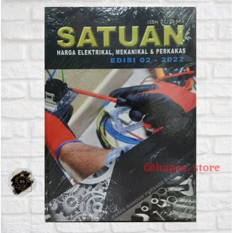 Buku SATUAN HARGA ELEKTRIKAL,MEKANIKAL DAN PERKAKAS EDISI 02- TAHUN 2022