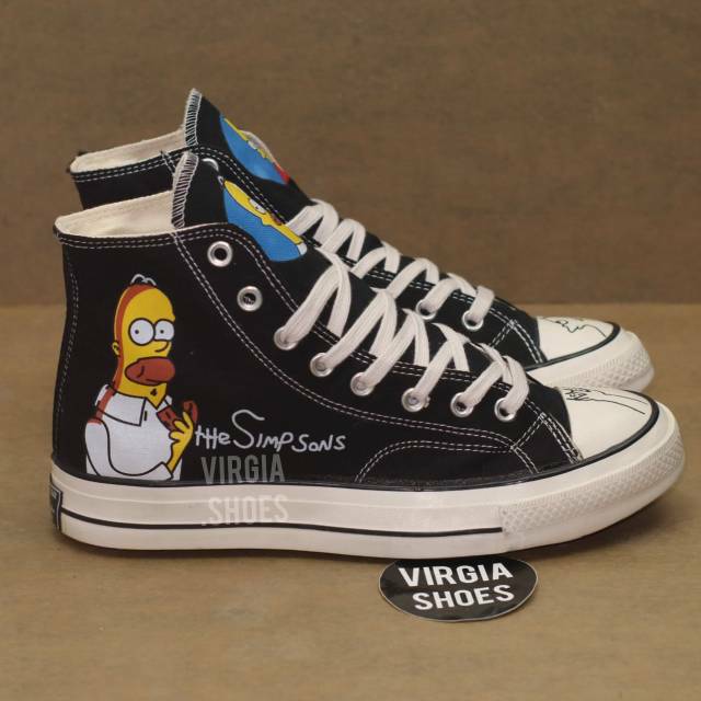 simpsons shoes converse