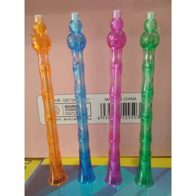 

Pulpen gel terompet isi 12 pcs